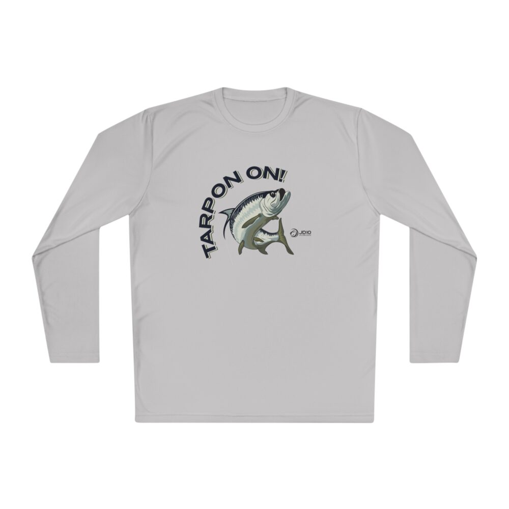 Tarpon On Long Sleeve 100% Moisture Wicking T-Shirt