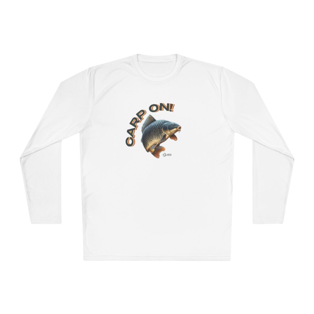 Carp On Long Sleeve 100% Moisture Wicking T-Shirt